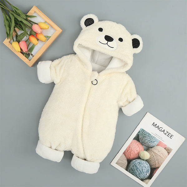 Bébé Ours Décontracté Coton fermetures éclair Taille Unique