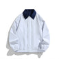 Polo Collar Jacket Top