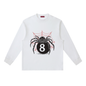 Crewneck Long-Sleeve T-Shirt | Spider Eight 280GSM