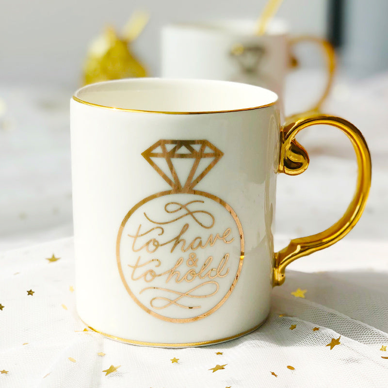 Premium Sense Mug With Lid Spoon