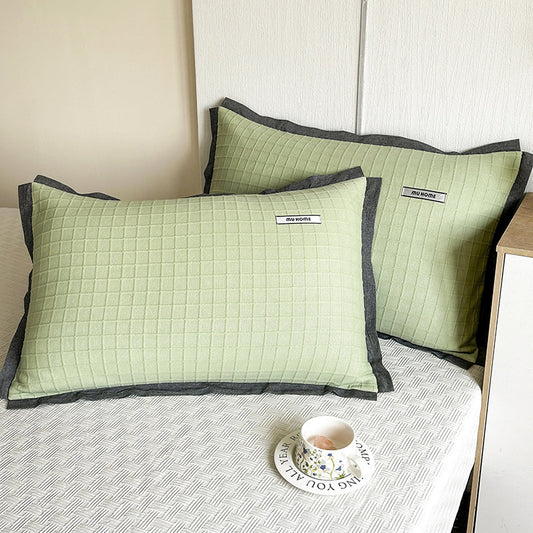 Heavy Cotton Pillowcase One-pair Package
