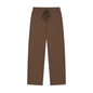 Solid Color Straight-Leg Sweatpants