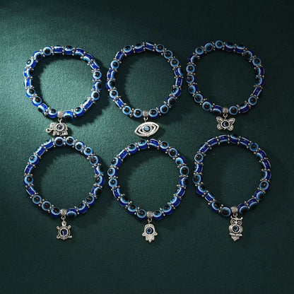 Blue Devil's Eye Bracelet