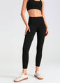 Mesh Side-pocket Stretchy Athletic Leggings