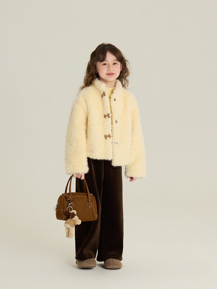 Childrbes Fleece-lined Straight-leg Pants
