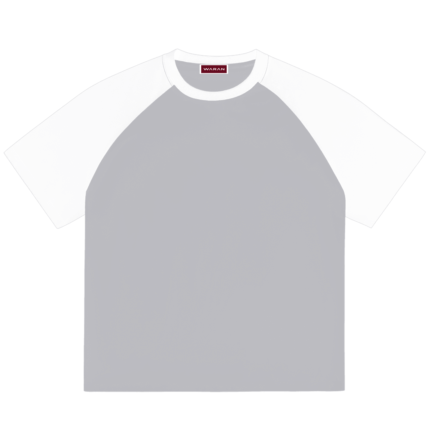 Waran Color-Blocked Raglan Sleeve T-Shirt