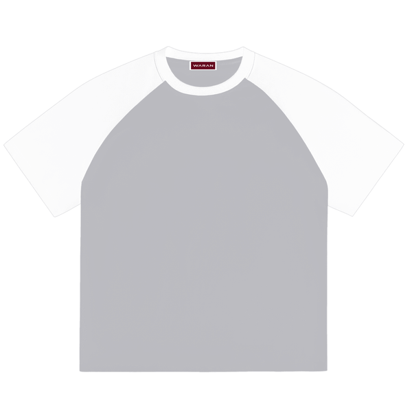Waran Color-Blocked Raglan Sleeve T-Shirt