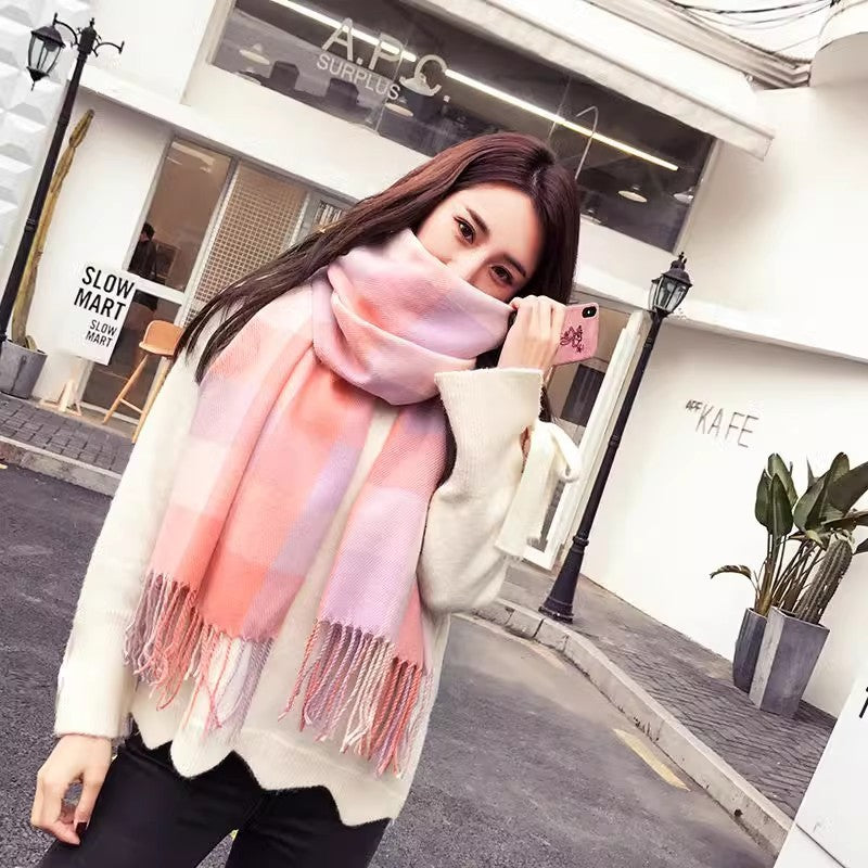 Warm Thickened Couple Scarf