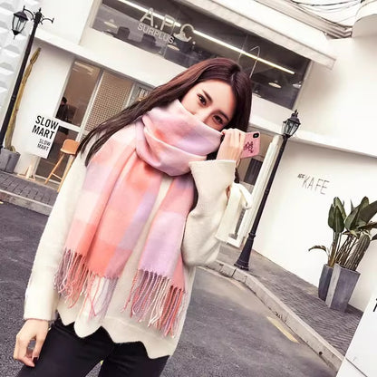 Warm Thickened Couple Scarf