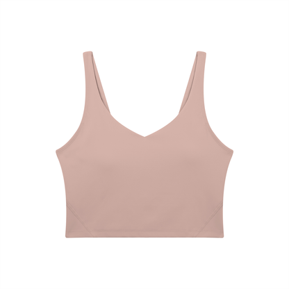 Women's V-Neck Yoga Sports Bra