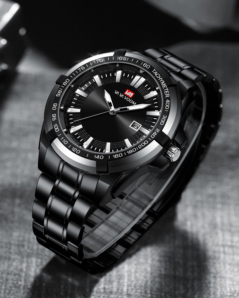 Business Sports Steel Belt Luminous Watch