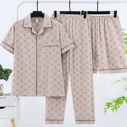 Men's Short-Sleeve & Shorts Set