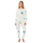OLIVIA ROCCO Womens Soft Fleece Pyjama Set With Long Sleeve Penguins And Polar Bears