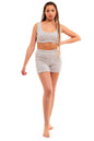 OLIVIA ROCCO Womens Teddy Fleece Tank Top And Shorts Loungewear Set For All Year Comfort