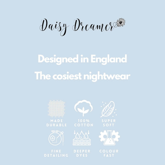 Ensemble pyjama Femme à motif Teckel T-shirt et short Vêtements de nuit d'été en coton doux Idée cadeau par Daisy Dreamer
