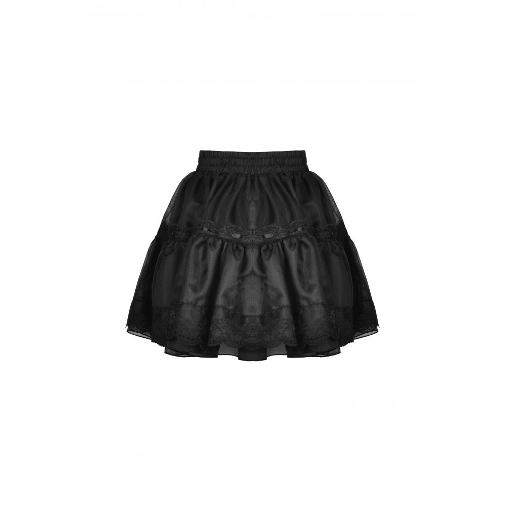 Mini-jupe Dark In Love Fringilla
