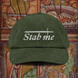 stab me - corduroy hat