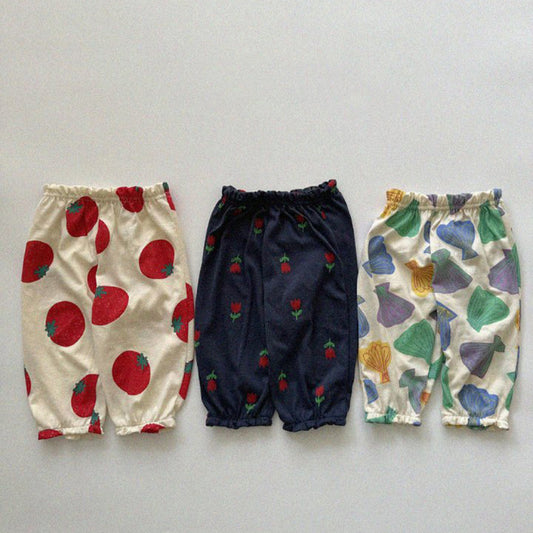 Thin Ankle-tied breathable Pants