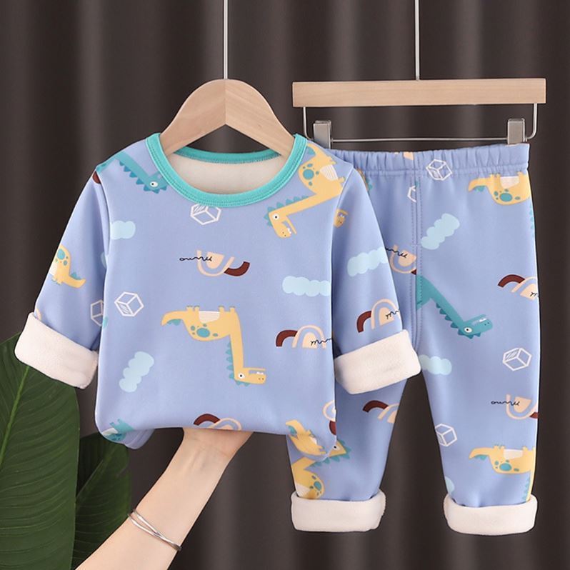 Boy Long-sleeved Thick Thermal