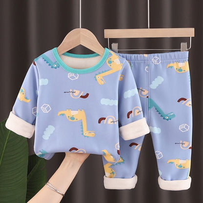 Boy Long-sleeved Thick Thermal