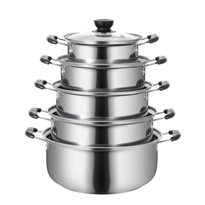 Stainless Steel Thickened Dual-sided Stockpot
