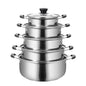 Stainless Steel Thickened Dual-sided Stockpot