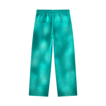 Unisex Sunfade Wide Leg Fleece Sweatpants 350GSM