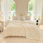 Rabbit Plush strip Multifunctional Blanket