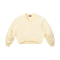 Women's Crop V-Neck Sweatshirt 280GSM