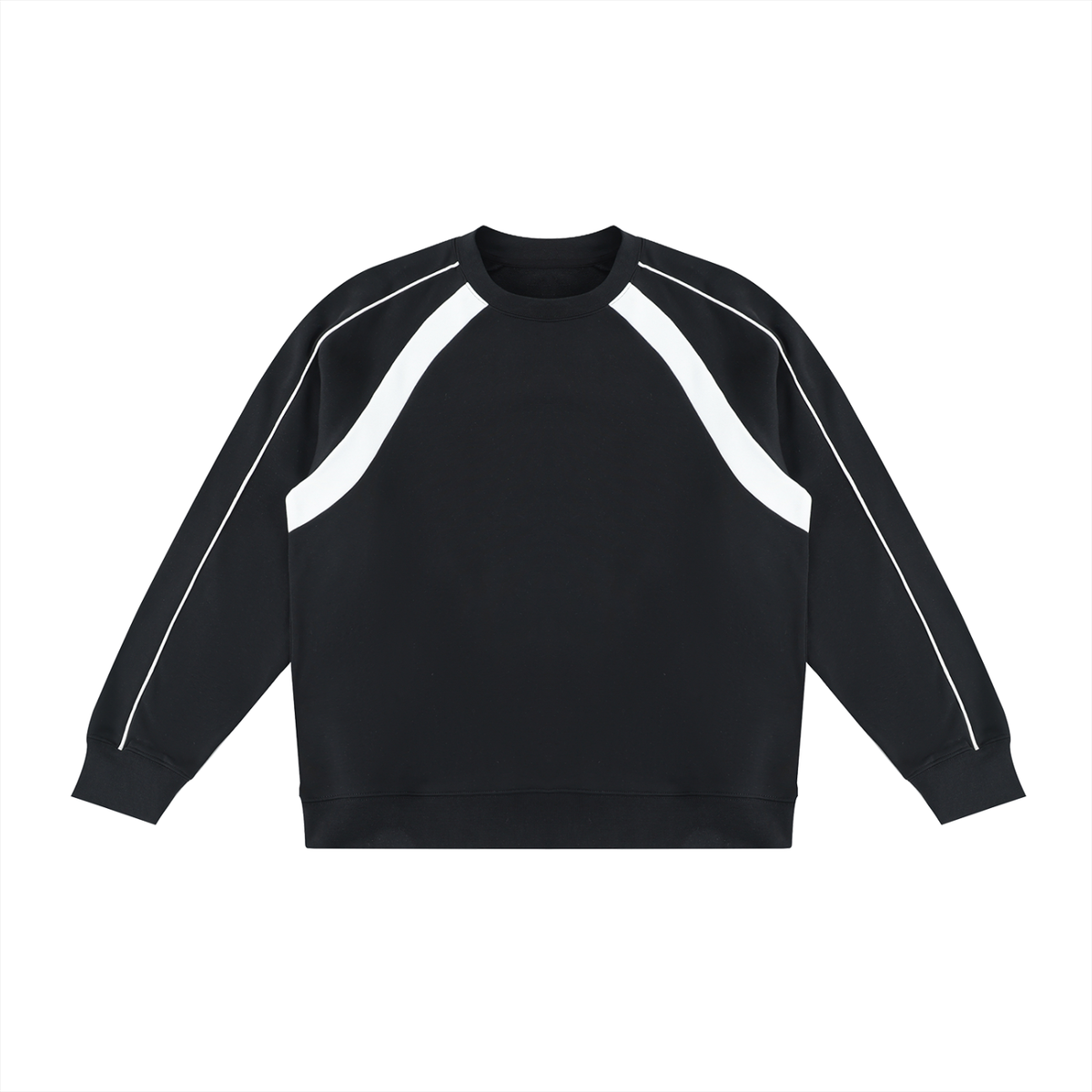 Unisex Color Block Crewneck Sweatshirt