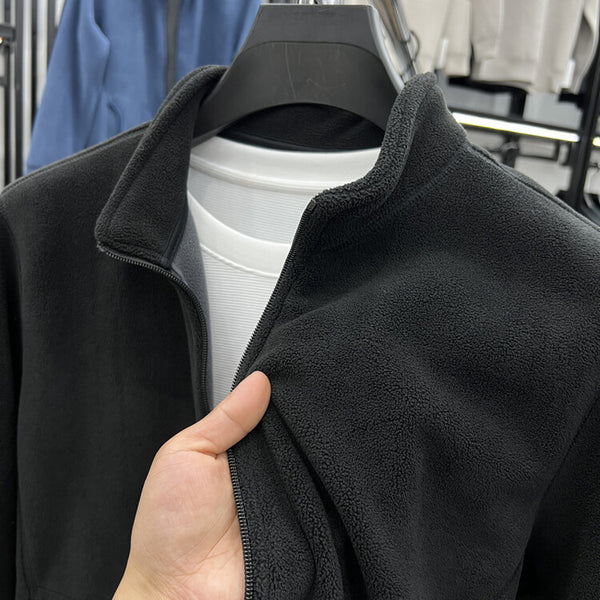 Men's Thermal Fleece Stand-Collar Coat