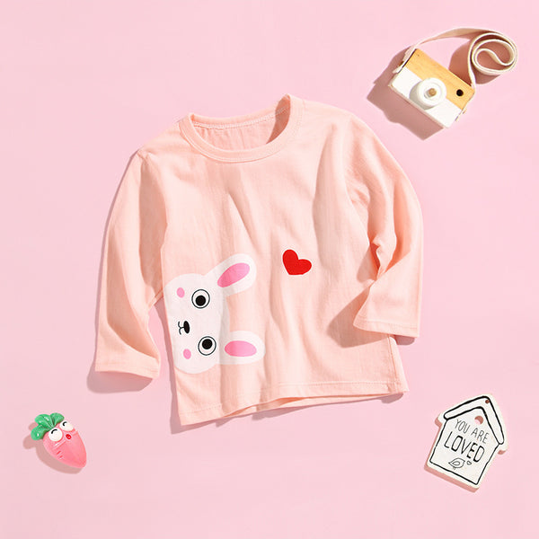 Children's Long-sleeved T-shirt Pure Cotton