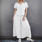 Women's Shirt Wide-leg Pants Suit