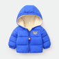 Children's Down Cotton-padded Warm Coat With Extra Fleece Lining