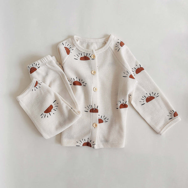 Children's Printed Home Pajama Set