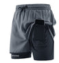 Casual All-match Two-piece Shorts For Sports Running And Fitness