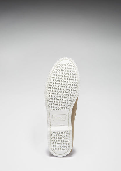 Deck Shoes, taupe suede