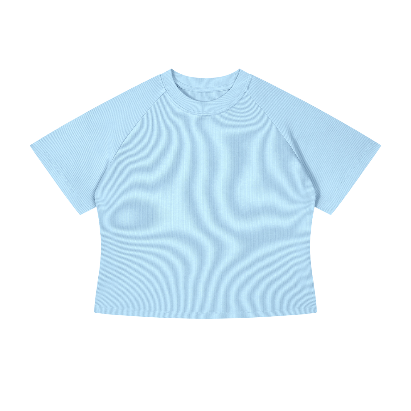 Women's Mineral Wash Crop T-Shirt 260GSM