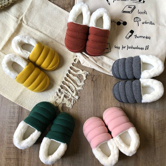 Children Cotton Slippers