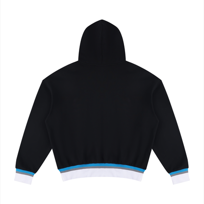 Unisex Oversized Color Block Boxy Hoodie 400GSM