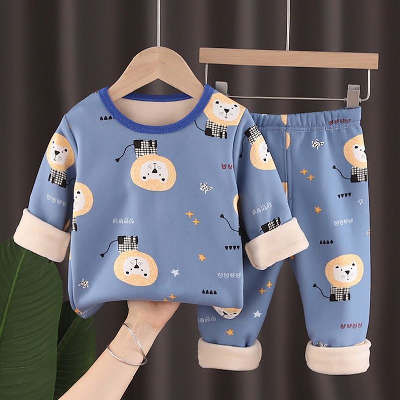 Boy Long-sleeved Thick Thermal
