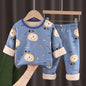 Boy Long-sleeved Thick Thermal