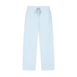 Solid Color Straight-Leg Sweatpants