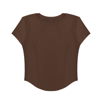Women's Paneled Crop T-Shirt