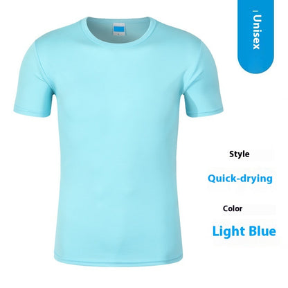 Round Neck Short Sleeve Activity T-shirts