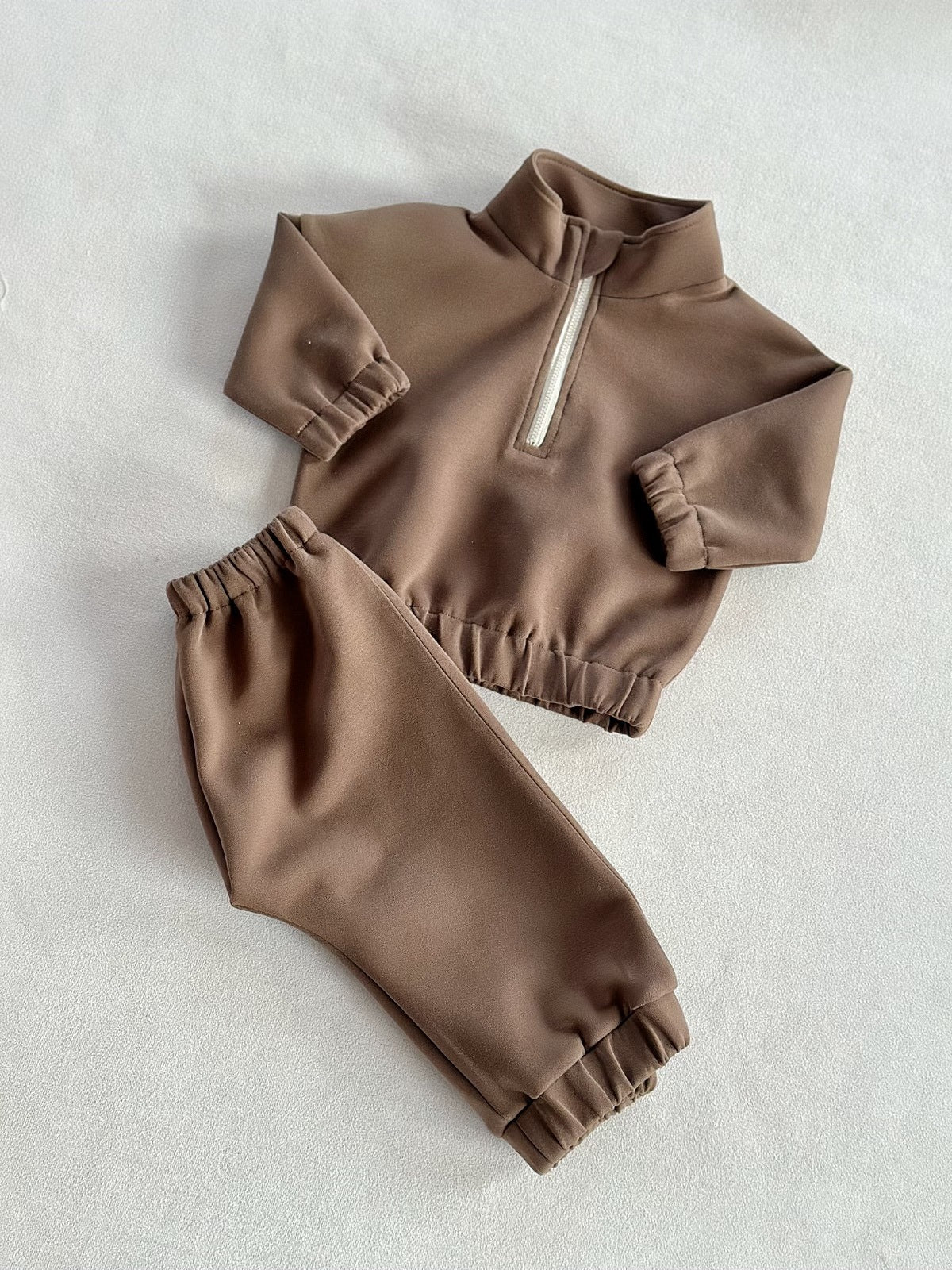Kids' Insulated Two-Piece Tracksuit | Half-Zip Hoodie & Joggers