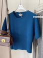 Soft Glutinous Inner Wear Sweater Puff Sleeve Short