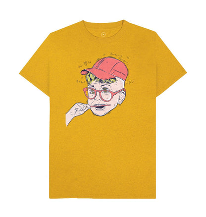 Unisex Funny Head Print T-Shirts