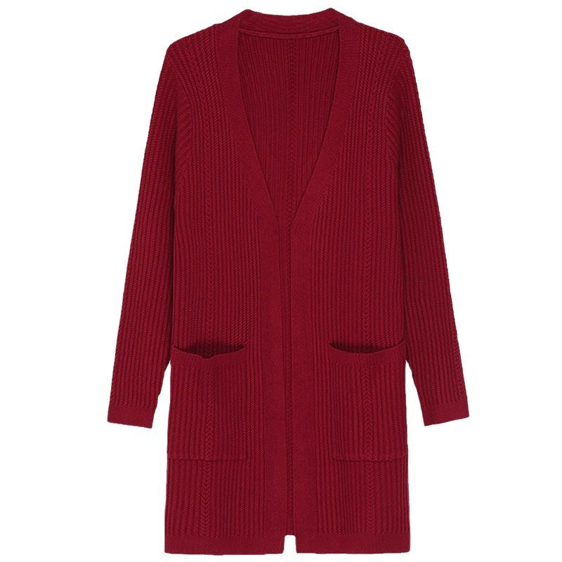 AutumnWinter Sweater Casual Coat Women's
