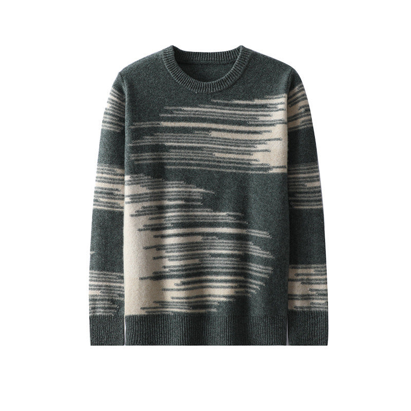 Mens Cashmere Sweater Pure Wool